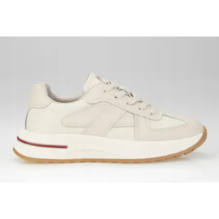 Buty sportowe damskie Daniel Lopez skórzane SNEAKERSY beżowe SS2D4043 39