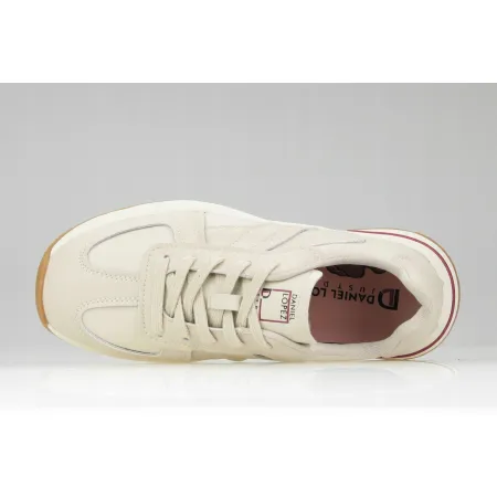 Buty sportowe damskie Daniel Lopez skórzane SNEAKERSY beżowe SS2D4043 41