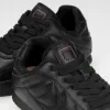 Buty sportowe damskie Daniel Lopez skórzane SNEAKERSY czarne SS2D4018 36