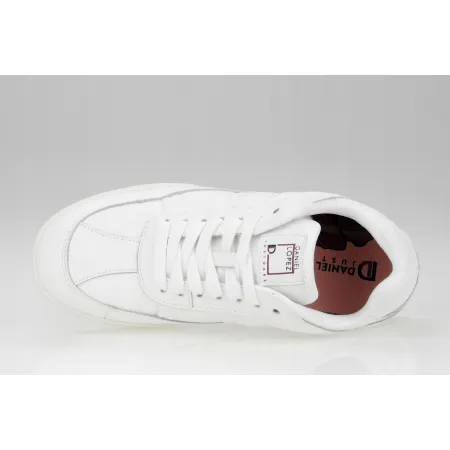 Buty sportowe damskie Daniel Lopez skórzane SNEAKERSY białe SS2D4019 41