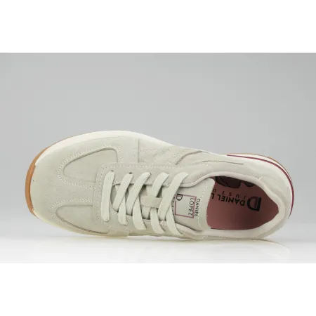 Buty sportowe damskie Daniel Lopez skórzane SNEAKERSY beżowe SS2D4045 39