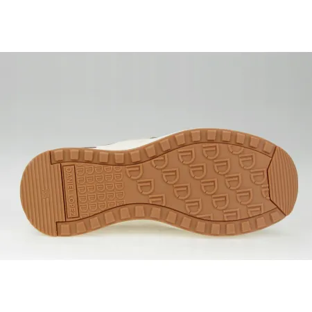 Buty sportowe damskie Daniel Lopez skórzane SNEAKERSY beżowe SS2D4045 39