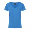 Koszulka damska T-SHIRT z krótkim rękawem CAMPUS CORRINA niebieska L