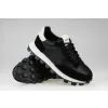 BUTY sportowe męskie GOE sneakersy SKÓRZANE czarne OO1N4001 44