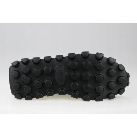 BUTY sportowe męskie GOE sneakersy SKÓRZANE czarne OO1N4001 44