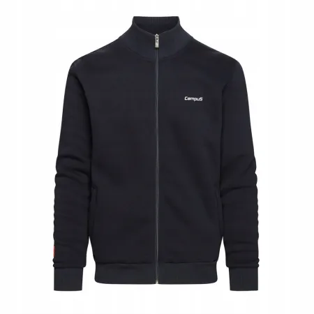 BLUZA męska CAMPUS dresowa bez kaptura ROZPINANA THALLER granat XL