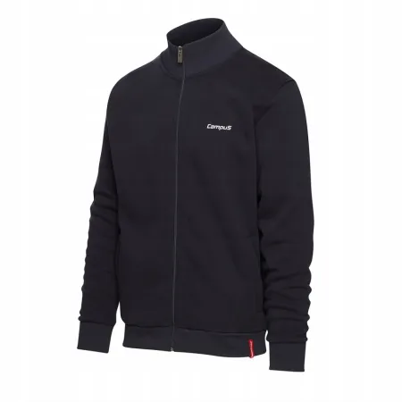 BLUZA męska CAMPUS dresowa bez kaptura ROZPINANA THALLER granat XL