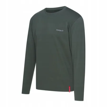 LONGSLEEVE koszulka z długim rękawem CAMPUS LOGGER bawełniana khaki S