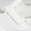 TRAMPKI damskie buty BIG STAR OCIEPLANE na jesień niskie białe OO274927 41
