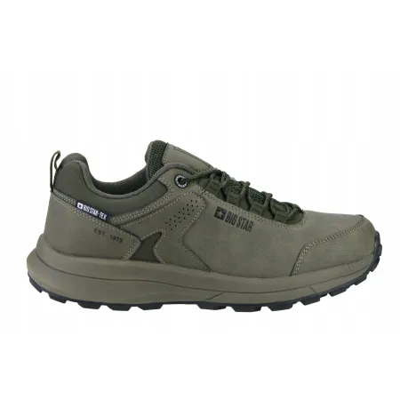 Buty męskie trekkingowe BIG STAR z membraną OO174367 wodoodporne khaki 44
