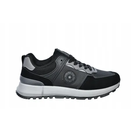 BUTY sportowe męskie BIG STAR trekkingowe SNEAKERSY SS174062 czarne 42