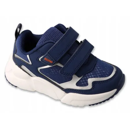 BEFADO buty sportowe dziecięce na RZEPY sneakersy do PRZEDSZKOLA granat 29