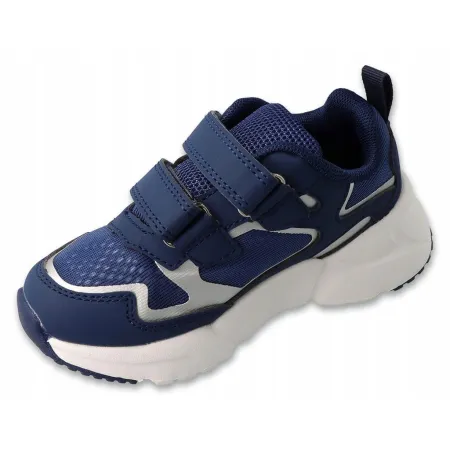 BEFADO buty sportowe dziecięce na RZEPY sneakersy do PRZEDSZKOLA granat 29
