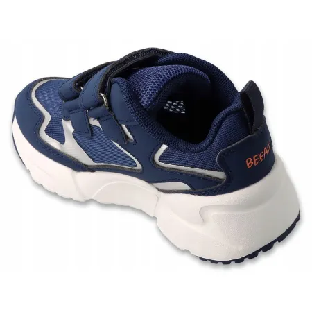 BEFADO buty sportowe dziecięce na RZEPY sneakersy do PRZEDSZKOLA granat 29