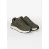 BUTY sportowe męskie PITBULL skórzane SNEAKERSY ENCINO khaki 42