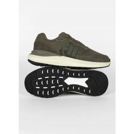BUTY sportowe męskie PITBULL skórzane SNEAKERSY ENCINO khaki 42