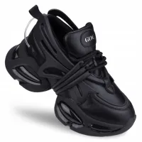 BUTY damskie sportowe GOE SNEAKERSY skórzane na jesień wiosnę OO2N4028 38