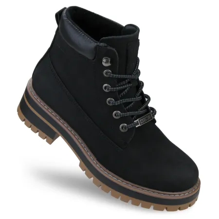 BUTY damskie OCIEPLANE zimowe TRAPERY BIG STAR OO274A290 trzewiki botki 39