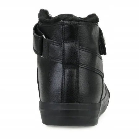 TRAMPKI damskie ocieplane BIG STAR wysokie czarne buty jesienne zimowe 38