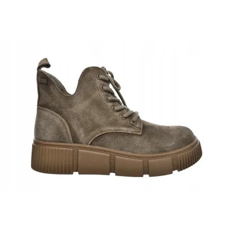 BUTY botki damskie OCIEPLANE zimowe TRAPERY BIG STAR skórzane SS274594 41