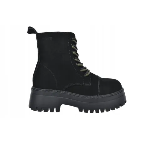 BUTY botki damskie OCIEPLANE zimowe TRAPERY BIG STAR zamszowe SS274526 40