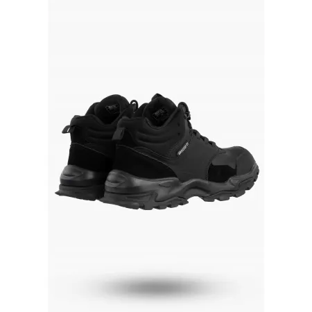 Buty męskie trekkingowe BIG STAR z membraną SS174096 wodoodporne czarne 42