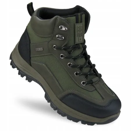 BUTY męskie trekkingowe BIG STAR trzewiki trapery SS174052 khaki 40