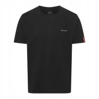 KOSZULKA męska z nadrukiem T-SHIRT CAMPUS VALKORIAN bawełniana czarna 3XL
