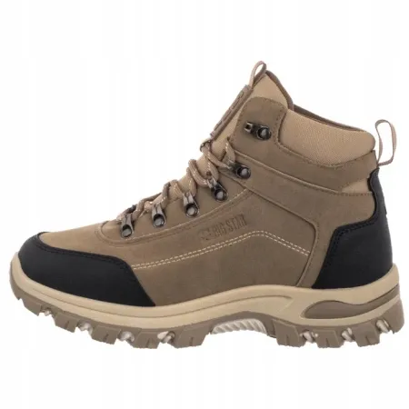 BUTY damskie trekkingowe BIG STAR trzewiki trapery SS274095 brązowe 38