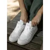 BUTY sportowe męskie PITBULL skórzane SNEAKERSY miejskie ELKWOOD białe 40