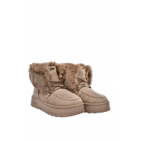 Buty zimowe damskie na zimę ciepłe BIG STAR botki ocieplane SS274114 40