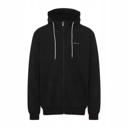 BLUZA męska CAMPUS dresowa z kapturem ROZPINANA BIFROST czarna 5XL