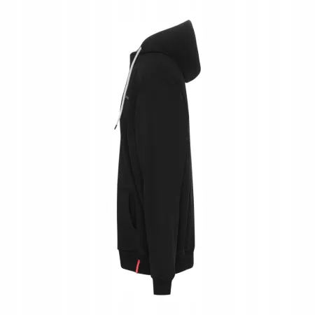 BLUZA męska CAMPUS dresowa z kapturem ROZPINANA BIFROST czarna 5XL