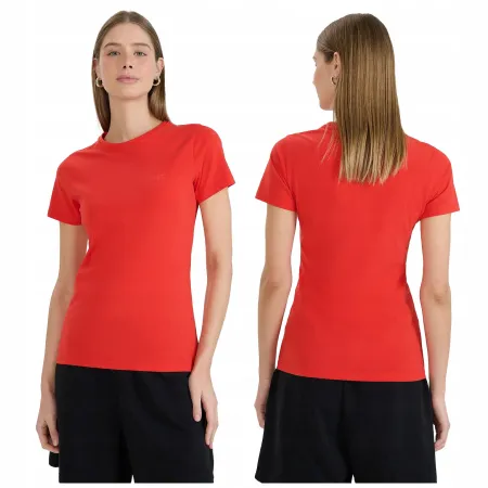 KOSZULKA damska tshirt damski 4F z krótkim rękawem bawełna SHF2255 M