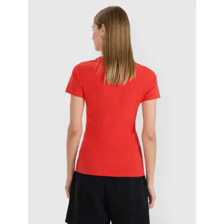 KOSZULKA damska tshirt damski 4F z krótkim rękawem bawełna SHF2255 M