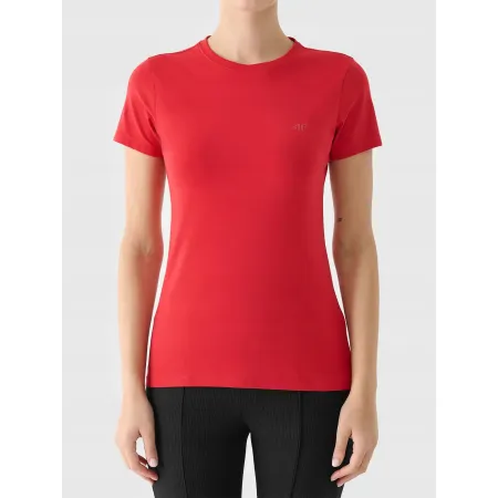 KOSZULKA damska tshirt damski 4F z krótkim rękawem bawełna SHF2255 M