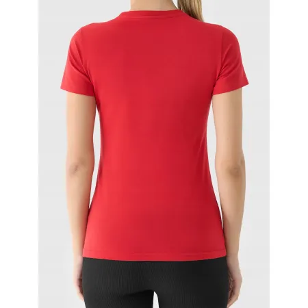 KOSZULKA damska tshirt damski 4F z krótkim rękawem bawełna SHF2255 M