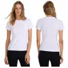 KOSZULKA damska tshirt damski 4F z krótkim rękawem bawełna SHF2255 biała L