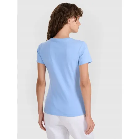 KOSZULKA damska tshirt damski 4F z krótkim rękawem bawełna SHF2255 S