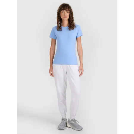 KOSZULKA damska tshirt damski 4F z krótkim rękawem bawełna SHF2255 S