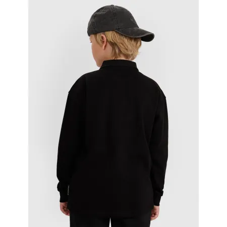 LONGSLEEVE KOSZULKA POLO 4F BLUZA dziecięca z długim rękawem TLONM483 152