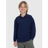 LONGSLEEVE KOSZULKA POLO 4F BLUZA dziecięca z długim rękawem TLONM483 134