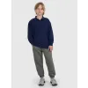 LONGSLEEVE KOSZULKA POLO 4F BLUZA dziecięca z długim rękawem TLONM483 134