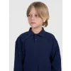 LONGSLEEVE KOSZULKA POLO 4F BLUZA dziecięca z długim rękawem TLONM483 134