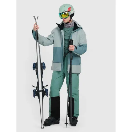 SPODNIE NARCIARSKIE męskie 4F Profesjonalne 20000 TRM0902 Primaloft XXL