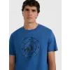 Koszulka męska T-SHIRT 4F tshirt męski bawełna z nadrukiem TTSHM3138 XL