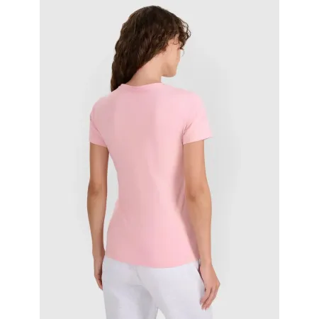 KOSZULKA damska tshirt damski 4F z krótkim rękawem bawełna SHF2255 XL