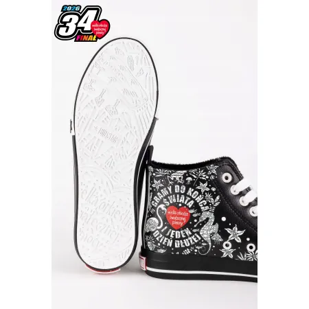 TRAMPKI WOŚP BIG STAR oficjalna 34 EDYCJA LIMITOWANA ocieplane wysokie 45