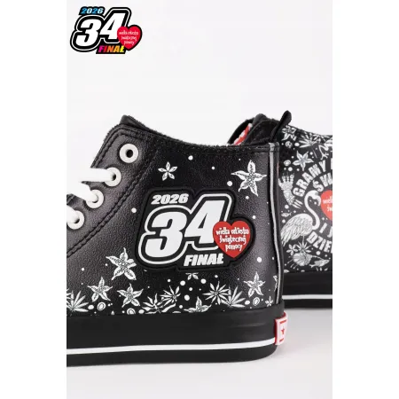 TRAMPKI WOŚP BIG STAR oficjalna 34 EDYCJA LIMITOWANA ocieplane wysokie 45