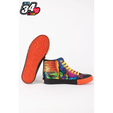 TRAMPKI WOŚP BIG STAR oficjalna 34 EDYCJA LIMITOWANA ocieplane wysokie 46
